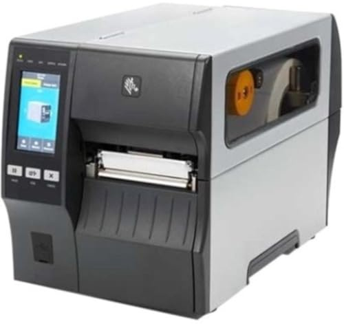 Zebra Technologies ZT411 Thermal Transfer Industrial Printer 300 dpi Print Width 4 Inches Features Serial, USB, Ethernet, and Bluetooth Connectivity ZT41143-T010000Z