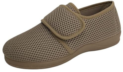 J. Ruiz calzados JR zapatillas de estar por casa mujer verano (Beig, Sistema tallas calzado EU, Adulto, Mujer, Números, mediano, 37)