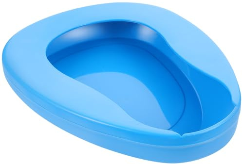 TIKODIDA Orinal de Plástico para Pacientes Postrados en Cama, Bacinilla para Orina Boca Externa, Diseño Dividido y Estructura Reforzada, Bacinilla para Cuidado Hospitalario y Personas