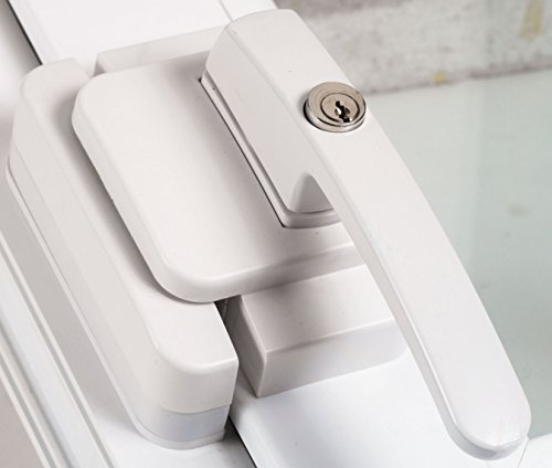 Fenster-Zusatzschloss Fenstergriff DENI OFG weiß Fenstersicherung