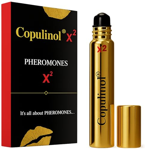 Pheromone Perfume for Women COPULINOL X2 8ml Roll On Perfume - Long Lasting Parfum Women Body Oil That Blends with Your Body - Womens Perfume Concentrated Formula for Everyday Use