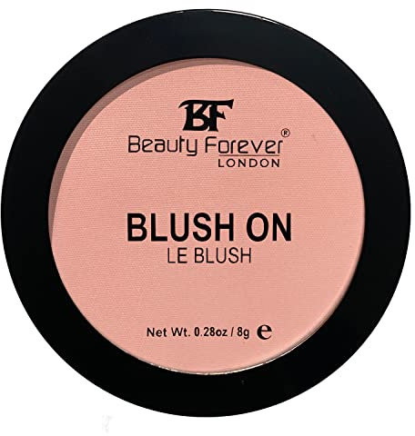 Beauty Forever Blush On, Lightweight, Shimmery Natural Matte Finish, Oil Free Suitable For All Skin Types, Cool Natural Looks Blushing Cheeks, Available in Fabulous Shades, 8gms (08 GOLDEN ROSE)