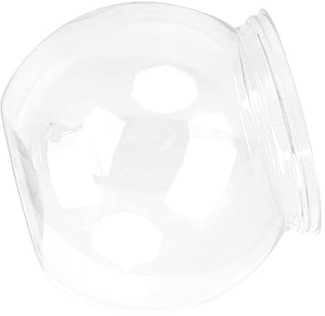 Ejoyous Plastic Fish Bowl, Transparent Plastic Cocktail Fish Bowl for Desk Bookshelf, Mini Fish Tank Impact Resistant Plastic Gallon Fish Bowl for Parties, Weddings, Craft (mini size)