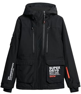Superdry Herren Ski Ultimate Rescue Jacke Schwarz M