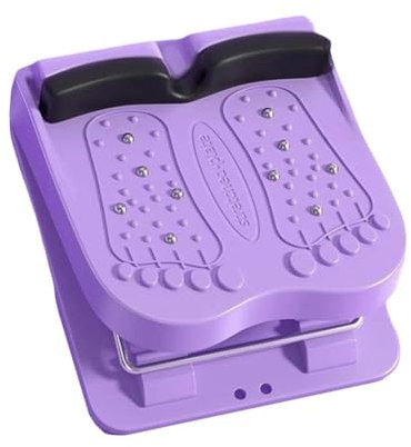 Schrägbrett, 8 Stufen 150 kg verstellbares Neigungsbrett und Wadenstrecker, Stretchbrett zum Dehnen von verspannten Waden oder Plantarfasziitis, Fußhocker verstellbare Krafttrainingsgeräte