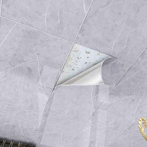 Deckenpaneele deckenplatten Robuste, Selbstklebende Deckenfliesen Für Die Küche – PVC-Platten Für Wohnzimmer/Restaurants – Deckenpapier Für Die Innenwanddekoration – Leicht Abwischbar(5 pcs)
