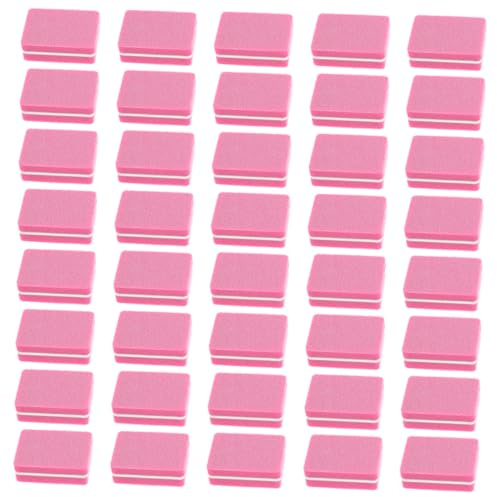 ARTSEWPLY 50Pcs Nail Polishing Sponge Files Double-Sided Pedicure and Manicure Buffing Blocks for Natural Nails and Toenails Safe Material for Professional and Home Use