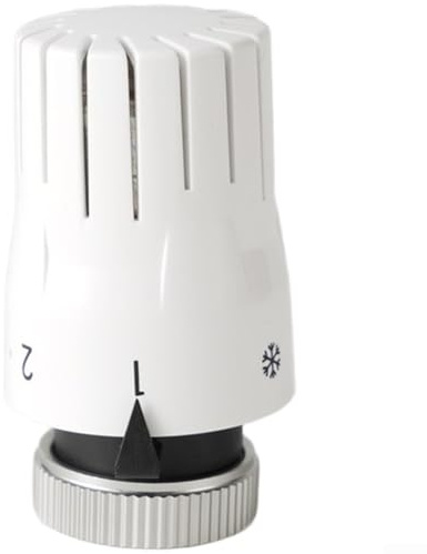 Thermostatic Radiator Valve Head, M30x1.5 Thread Size Radiator Temperature Control Anti-Freeze Function Room Heating Control for Home Use