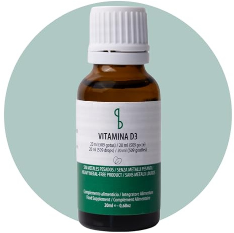 Vitamina D3 4000 UI 2 Gotas | Suplementos Vitaminicos Cuidar Huesos y Musculos | Vitamina D3 + Aceite de Oliva Sabor 100% Natural | Sistema Inmune | Sin Metales Pesados Ni Lactosa - Norte Organics