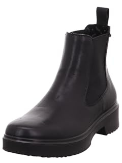 Legero Stivali da donna Angel leggermente foderati Gore-tex Chelsea, Nero 0100, 37.5 EU
