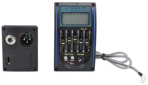 Accordatura Pickup per Chitarra Acustica Pickup Equalizzatore EQ per Chitarra Multifunzionale