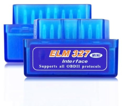 Acouto El Escáner ELM327 V1.5 OBD2 Convierte su Teléfono en una Herramienta de Escaneo de Diagnóstico, Dispositivo de Automóvil para Monitorear El Estado del Motor, con 9 Protocolos