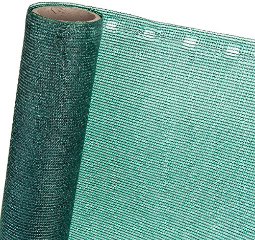 HaGa - Panneau de clôture – 3 m x 20 m en vert – 85 % d'ombrage – Pare-vue – Filet d'ombrage – Brise-vue