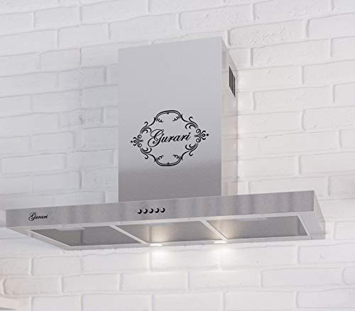 Gurari 461 IS Hotte aspirante murale 70 cm •1000m³/h•Hotte murale • fabricant Gurari • 3 vitesses •1000m³/h •LED •Hotte• inox •Recirculation possible• 3 Filtres métalliques