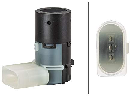 HELLA 6Px 358 141-061 Capteur, Aide Au Stationnement - Droit - 3Pôle - Inséré - Ce Qui Peut Être Peint