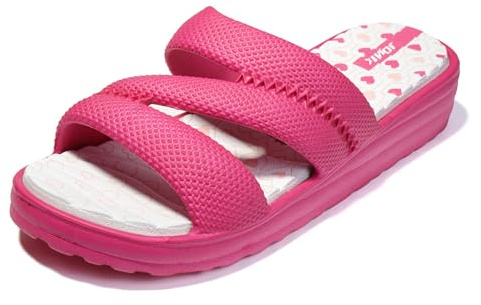 JOMIX Chanclas Mujer Verano con Plataforma Chanclas Playa Mujer Suaves Piscina Mar Ducha Baño