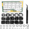 C-clips Circlips Assortiment 500 Pcs 21 Tailles Circlips Kit noir pour pièces Mécani ques, Fenêtres, Voitures, Roulements etc avec Boîte en Plastique