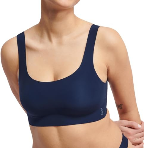 sloggi Mujer Zero Feel 2.0 Top, Navy Blue, XS
