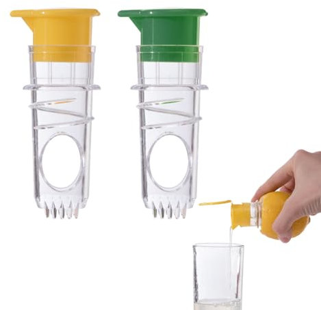 JAWUZ 2 Pièces Presse agrumes manuel, Presse citron manuel, Lemon squeezer, Pour Utilisation Dans les Restaurants, Cuisines, Bars