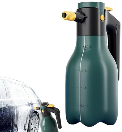 Påfyllningsbar bilskumspruta, skumspruta, bärbar vattenkokare, 2 L, handspruta, för lastbilsfönster, trädgård, utomhus, bil, gräsmatta