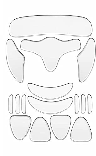 16PCS Patchs de rides faciales en silicone réutilisables pour lisser et réduire les anti-rides des du visage la bouche lèvre supérieure front