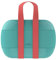 Alessi Food à Porter | SA02 G - dreiteilige Brotbox aus Thermoplastik-Kunststoff, hellblau