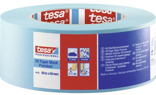 tesa Premium 04438-00064-00 Kreppband tesakrepp® Blau (L x B) 50m x 50mm 1St.