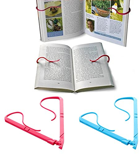 Lot de 2 clips de livre de musique pour maintenir le livre ouvert pliable support de feuille support de lecture mini pince de partition de musique portable pour guitare