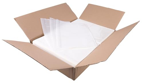 Office PRODUCTS - Buste per biglietti di consegna, formato DIN C5, 500 pezzi, confezione da 500 pezzi, autoadesive, trasparenti