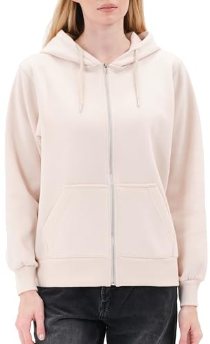 Smith & Solo Hoodie Femme – Sweat à capuche en coton pour femmes, avec capuche, sweat-shirt à col rond, coupe ajustée, loisirs, sport, manches longues, entraînement - Pull de rue, XL