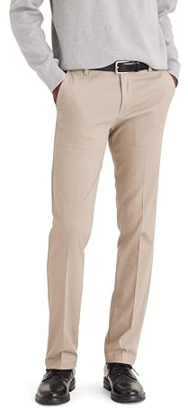Dockers Pantaloni Slim Fit Easy Khaki Uomo, Timberwolf, 36W x 29L