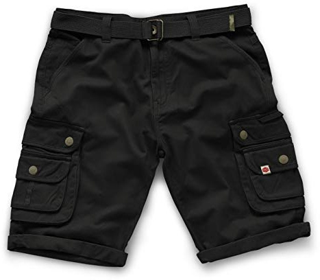 Scruffs Vintage Cargo Shorts (40W) Black