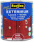 Rustins - Holzfarbe für den Außenbereich, Mahagoni, UV-Schutz, schnelltrocknend, seidenmattes Finish – 1 l – 15 m²/l (ESMA1000FR)