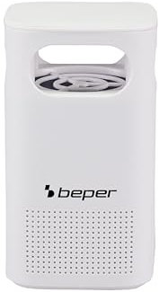 BEPER P206ZAN101 Lampe Anti Moustique Electrique, silencieuse et Portable, sans Utilisation de Produits Chimiques, Facile à Nettoyer, câble USB Inclus.