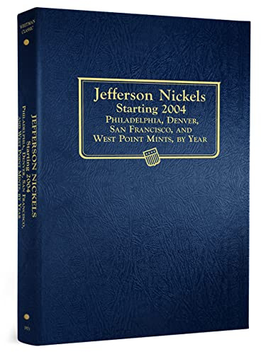 Whitman US Jefferson Nickel Coin Album 2004 - Date #1973