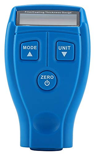 GM200A LCD Digital Coating Thickness Gauge, Automotive Car Paint Coating Thickness Gauge Meter for Measuring Coatings on Iron, Aluminum and Zinc