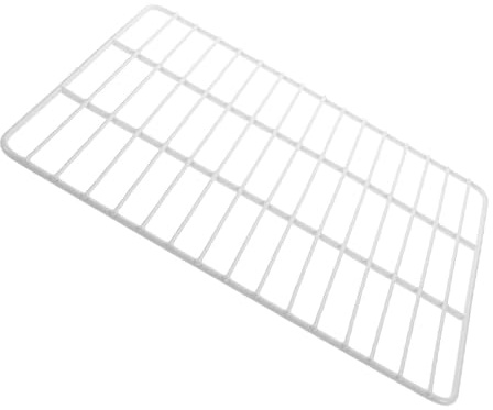 SMASOLO Organizzatore per Congelatore Profondo in Rete 45x40 Cm senza Protezione, Divisorio Regolabile per Ripiani Congelatore, Scaffale Metallico per Cucina Domestica e Commerciale