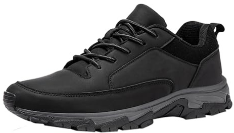 Zapatos deportivos para hombre, de ajuste ancho, ligeros, de verano, cómodos, versátiles, informales, para exteriores, antideslizantes, para senderismo, zapatos de plataforma, zapatos de piel