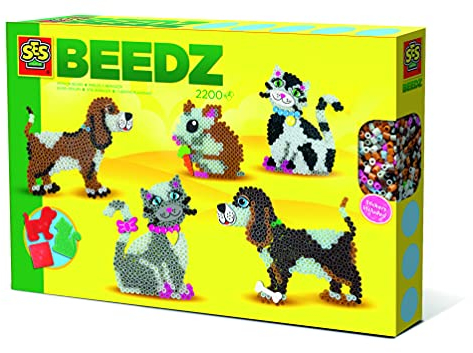 SES creative 6264 Bügelperlenset Haustiere