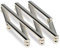SILBERKANNE Topfuntersetzer Schere ausziehbar 55x13 cm Premium Silber Plated edel versilbert in Top Verarbeitung