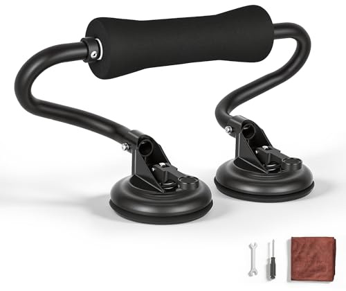 Bonsing Rodillo de kayak, ayuda de carga de kayak para SUV y elevador, con ventosas, color gris oscuro