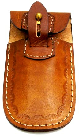 MAQSON Leder Hüllen,Messer Rind Leder, Messertasche Taschenmesser Messerscheide 6151EA