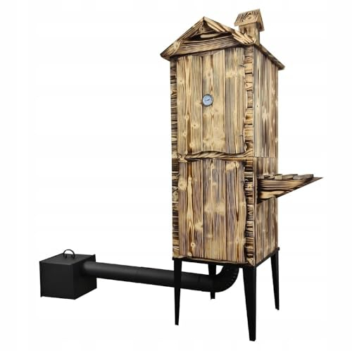 Räucherkammer Räucherei Garten Holzräucherei Holz 180x50x50cm