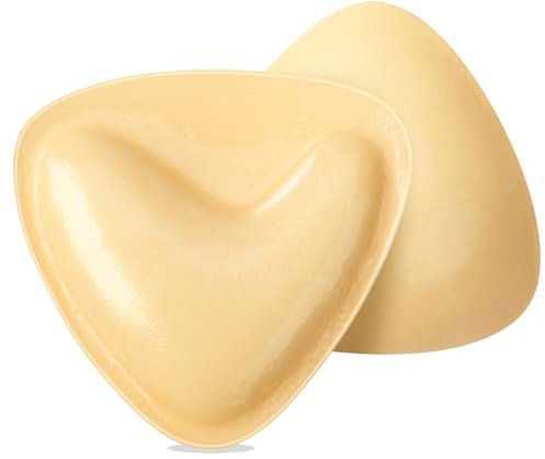 MELLIEX Coussinets Soutien Gorge Adhesif, Coussinets Push-up Autocollants Double Face pour Femme Invisible Coque Soutien-Gorge Adhesif,CD