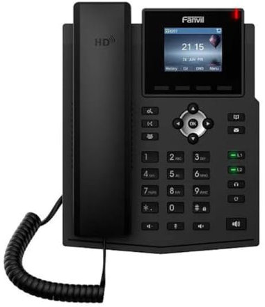 Fanvil X3SP Téléphone avec écran couleur HD et POE 2 lignes