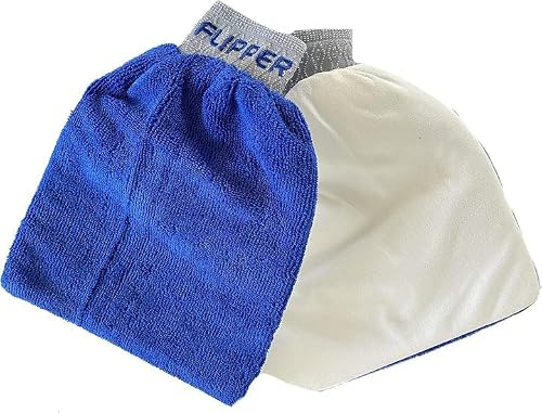 Flipper FLIP-MITT 2 in 1 Dual-Sided Terry Cloth and Microfiber All-Purpose Cleaning Mitt - 2 Pack