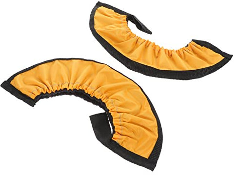 Homoyoyo Kinderabdeckungen 1 Paar Eisschuhe Klinge Abdeckungen Skate Blade Protector Anti- Rost Skate Covers Sports Blade Cover für Kinder Eishockey Skating Supplies 21X6cm Soaker Wachen