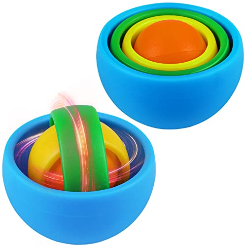 Dekompressionskreisel Ainiv Fidget Spinner, 3D Spinner Toys, 3D Spinner, Rotating Cube, Maze Ball Fidget Hand Spinner Sensory Toys Anxiety Relief and Stress Relief Fingertip Toy Games for Interactive