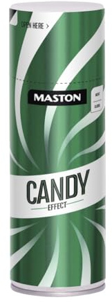 Maston Spray Paint Candy Effect Gloss Mint Green 400ml
