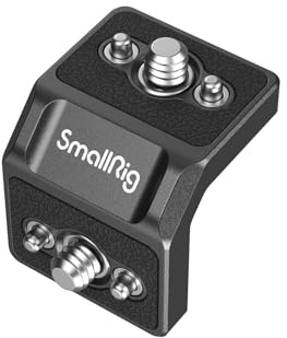 SMALLRIG x LensVid mini kit de placa de montaje en forma de L, en Un ángulo de 90° con Orificio de Ubicación de 3/8''-16 para ARRI, Carga Máx1,2kg para Disparo con Trípode, Disparo con Hombro - MD4360